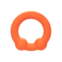 CalExotics Alpha Liquid Silicone Dual Ball Ring | Oranje