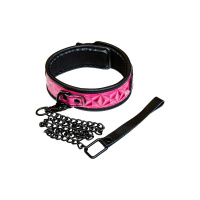 NS Novelties Sinful 2' Collar | Roze