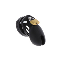 Hidden Desire Extreme Chastity Cock Cage Silicone S | Zwart
