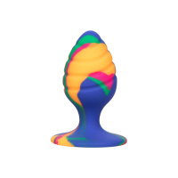 CalExotics Cheeky Medium Swirl Tie-Dye Plug | Meerkleurig