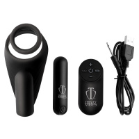 Siliconen Vibrerende Cockring Met Afstandsbediening