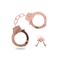 ToyJoy Classics Metal Handcuffs | Rose Gold