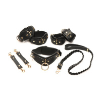 XR Brands - Lover's Restraints Set - Zwart