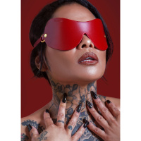 Taboom Bondage in Luxury Avantgarde Blindfold | Rood