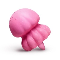 Creature Cocks - Glow Jelly Likkend & Vibrerende Clitoris Stimulator - Roze