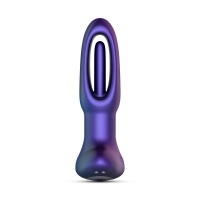 Hueman - Voyager Vibrerende Butt Plug met Tikfunctie - Paars