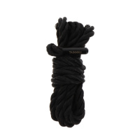 Taboom Bondage Rope 1.5 meter 7 mm | Zwart