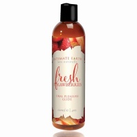 Intimate Earth - Natural Flavors Glide Fresh Strawberries 12