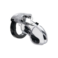 MyStim Pubic Enemy No. 1 Cock Cage | Transparant