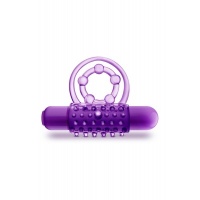 Blush - Play With Me The Player Vibrerende Dubbele Cockring met Ball Strap