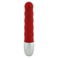 Seven Creations Discretion Ribbed Vibrator | Rood