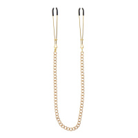 Taboom Nipple Play Tweezers With Chain | Goud