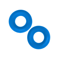 Hunkyjunk Stiffy 2-pack bulge Cockrings | Blauw
