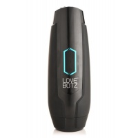XR Brands - Stotende en Vibrerende Masturbator - Zwart