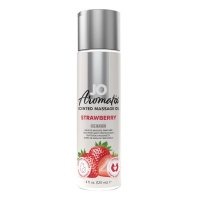 JO - Aromatix Scented Massage Oil Aardbei - 120 ml