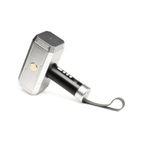 XR Brands - Thunder Stroker Zuigende Masturbator - Zilver&Zwart