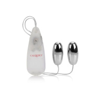 CalExotics Pocket Exotics Vibrating Double Silver Bullets | Zilver
