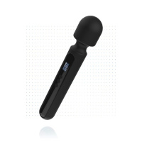 BLAQ - Digitale Super Wand Vibrator - Zwart