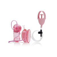 CalExotics Intimate Pump Butterfly Clitoral Pump | Roze