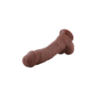 HiSmith KlicLok Dildo 23 cm | Bruine huidskleur