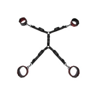 Fifty Shades of Grey Sweet Anticipation Under Mattress Restraint Set | Rood