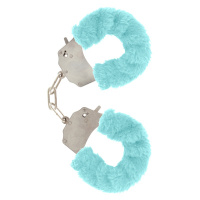 ToyJoy Classics Furry Fun Cuffs | Aqua
