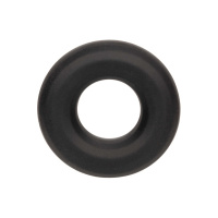 CalExotics Alpha Liquid Silicone Prolong Medium Ring | Zwart