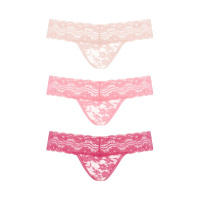 Underneath - Rose Set Van 3 Strings - Roze