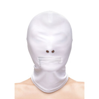NS Novelties Fetish & Fashion Zippered Mouth Hood | Wit