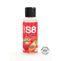 S8 4-in-1 Dessert Lube 125ml | Aardbei