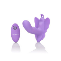 CalExotics Venus Butterfly Silicone Remote Rocking Penis | Paars