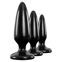 NS Novelties Renegade Pleasure Plug 3pc Trainer Kit | Zwart