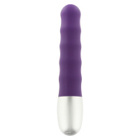 Seven Creations Discretion Ribbed Vibrator | Paars