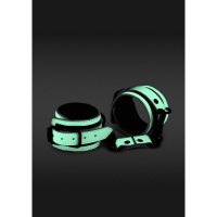 NS Novelties GLO Bondage Wrist Cuff | Glow in the dark