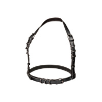 CalExotics Euphoria Collection Halter Buckle Harness | Zwart