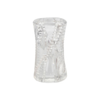 CalExotics Cyclone Dual Ribbed Stroker | Transparant