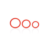 CalExotics Tri-Rings | Rood