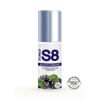 S8 Waterbased Flavored Lube 125ml | Zwarte bes