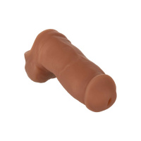 CalExotics Packer Gear 12.75 cm Ultra-Soft Silicone STP | Bruine huidskleur