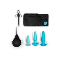B-Vibe Anal Education Set | Blauw
