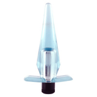 Seven Creations Compact Vibrating Buttplug | Transparant