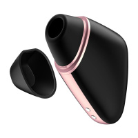 Satisfyer Love Triangle Luchtdrukvibrator - Zwart