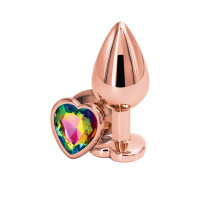 NS Novelties Rear Assets Rose Gold Heart Medium | Meerkleurig