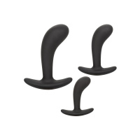 CalExotics Anal Silicone Prostate Kit | Zwart