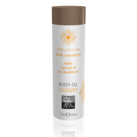 HOT Shiatsu Luxury Edible Body Oil | Abrikoos