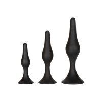 CalExotics Silicone Anal Starter Kit | Zwart