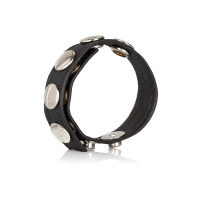 CalExotics COLT Leather C/B Strap 5-Snap Fastener | Zwart