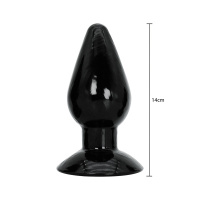 Hidden Desire Extreme Buttplug Large 14cm | Zwart