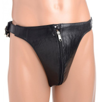 Spiked Leather Kuisheidsgordel Met Spikes