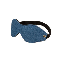CalExotics Ride 'em Premium Denim Collection Eye Mask | Blauw